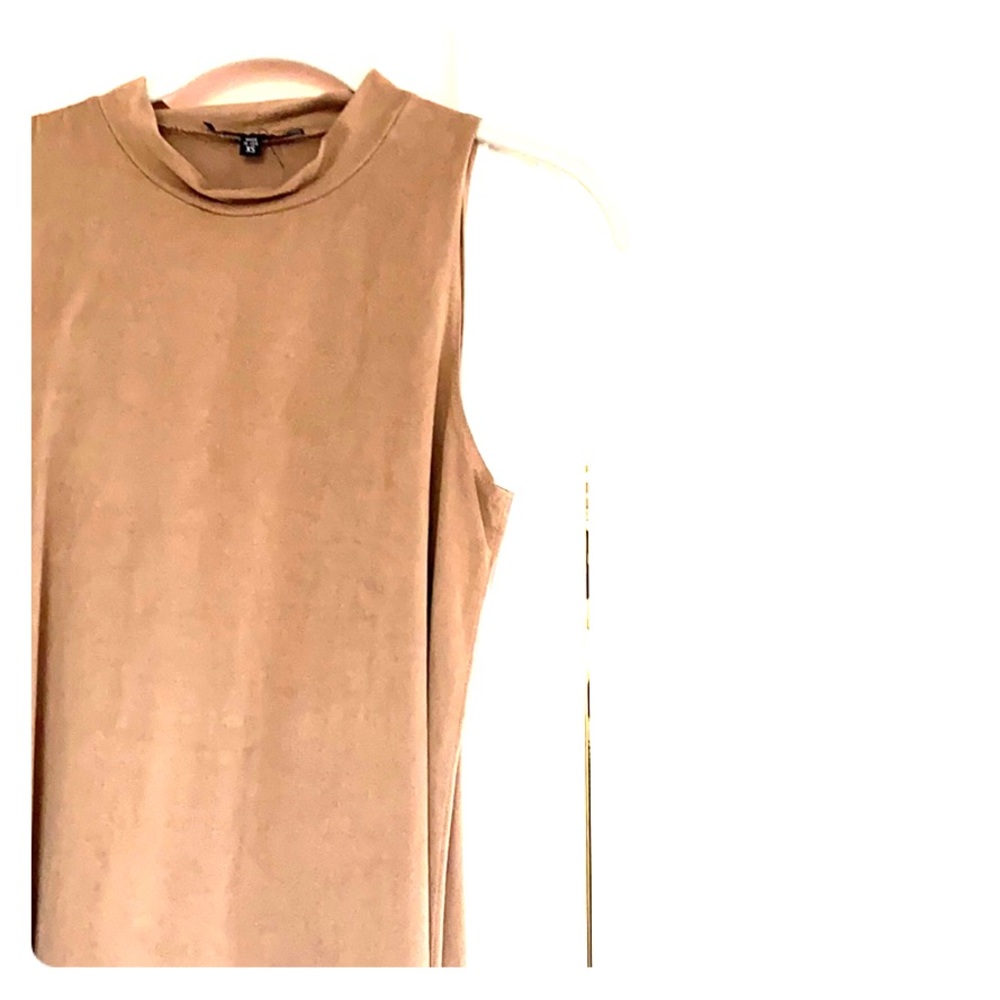 Suede dress-good with heels